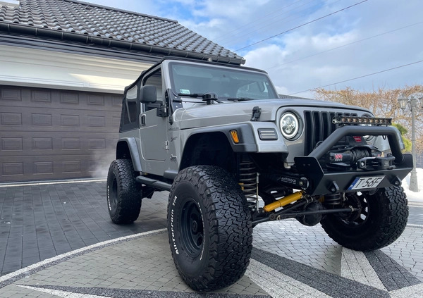 Jeep Wrangler cena 74900 przebieg: 90000, rok produkcji 2002 z Starachowice małe 191